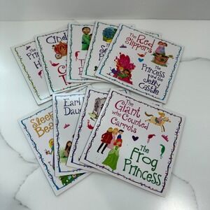Miles Kelly Princess 2 in 1 Storybook Set 1-20 Missing 2 & 12 Ages 3-7 Fairytale